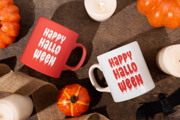 Midnight Scream Font PNG with transparent background - Preview 5
