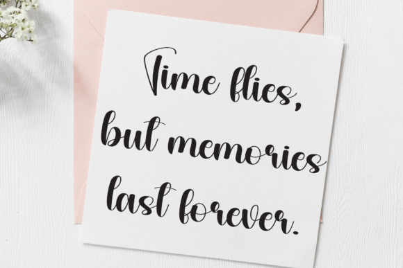 Monday Sunflower Font PNG with transparent background - Preview 2