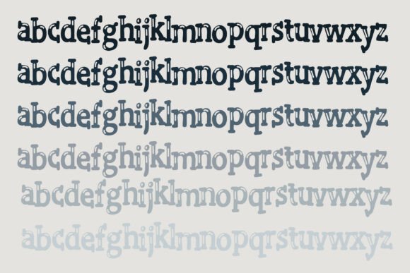 Pn Brown Sugar Glow Fn Font font preview - 4