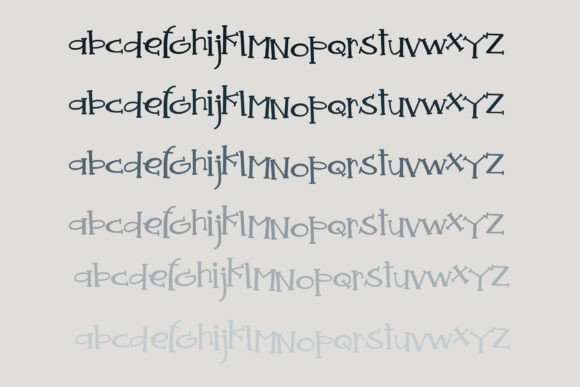 Pn Cake Layers Fn Font font preview - 4