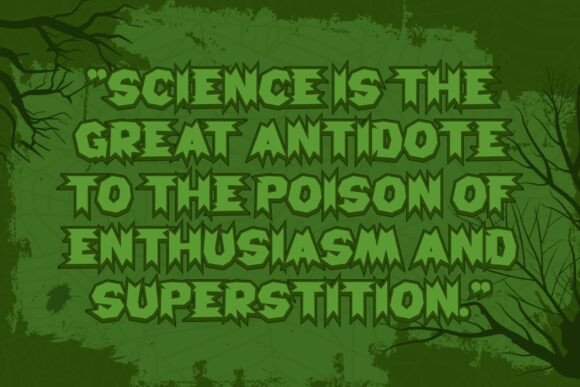 Poison Font PNG with transparent background - Preview 3