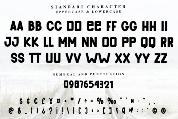 Retro Vacancy Font PNG with transparent background - Preview 4