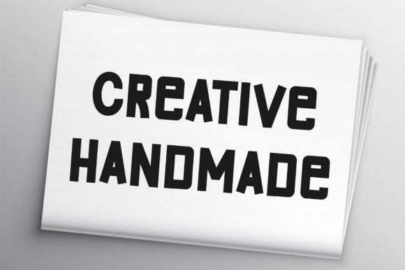Retro Vacancy Font PNG with transparent background - Preview 5