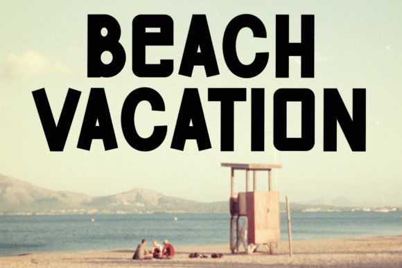 Retro Vacancy Font PNG with transparent background - Preview 6