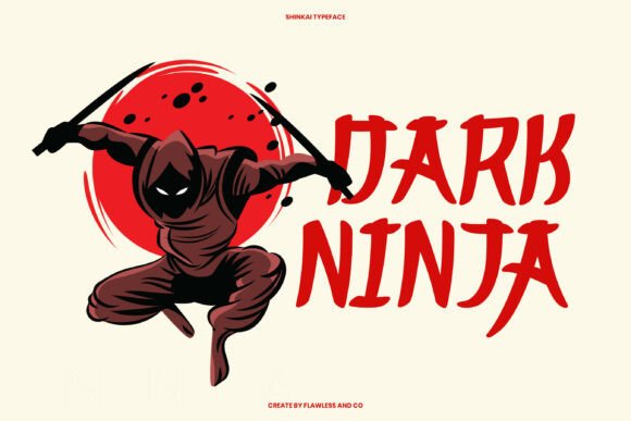 Shinkai Font PNG with transparent background - Preview 1