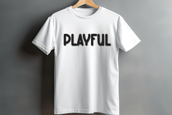 Smart Digital Font PNG with transparent background - Preview 1