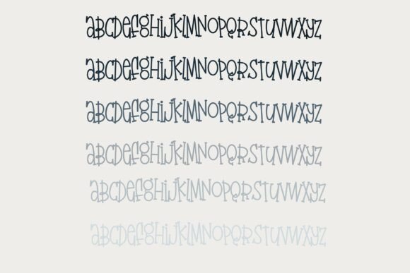 Smoojah Font PNG with transparent background - Preview 4
