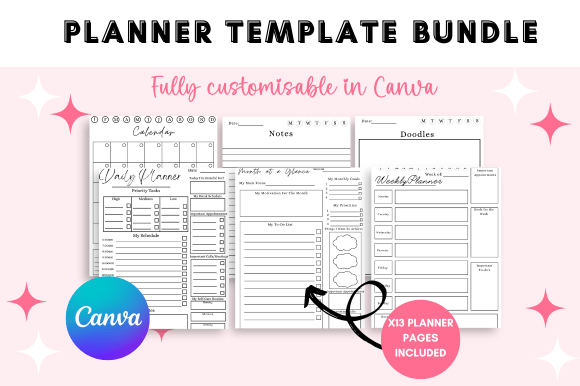 The Ultimate Planner Canva Template