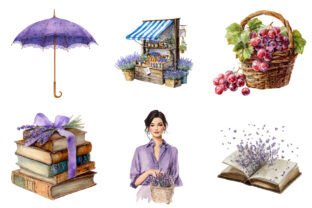 Watercolor Summer Clipart Graphic by Design Market · Creative Fabrica