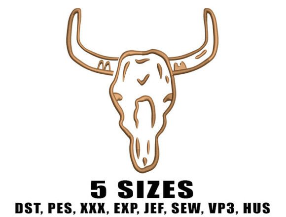Western Bull Skull