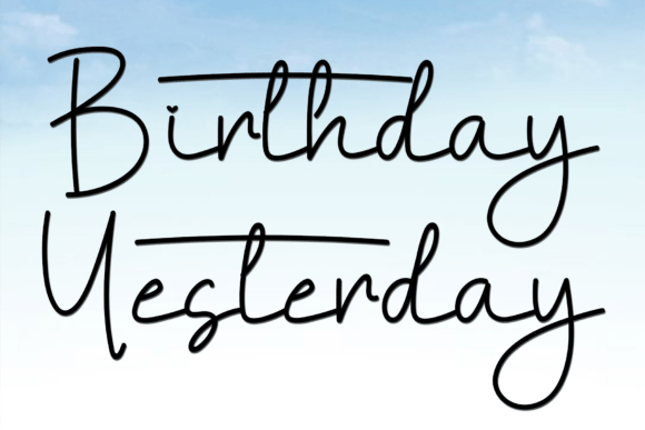 Adventure Vocation Font PNG with transparent background - Preview 3