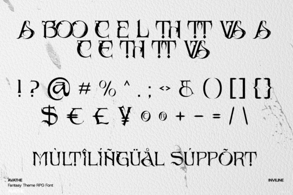 Avathe Font - Preview 3
