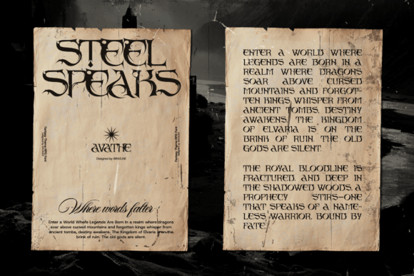 Avathe Font - Preview 6