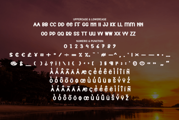Beauty Sunset Font - Preview 6