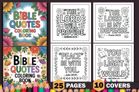 Bible Quotes Coloring Pages