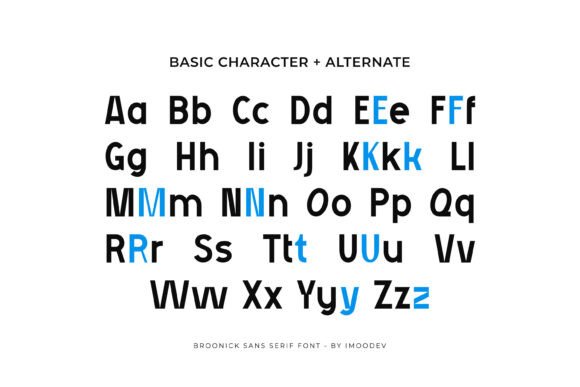 Broonick Font - Preview 4