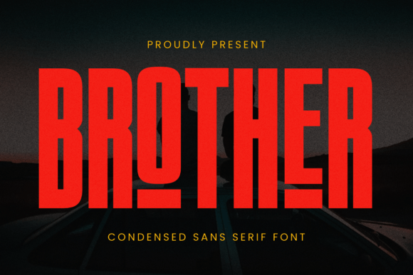 Brother Font by Funtype Co. · Creative Fabrica font preview