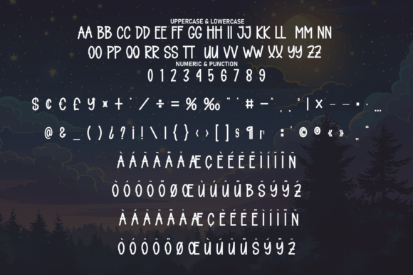Cartoon Midnight Font - Preview 6