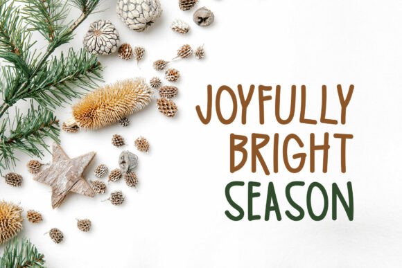 Celebrate Holiness Font - Preview 1