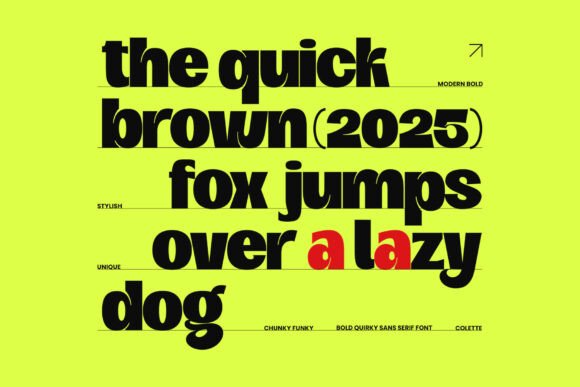 Colette Regular Font - Preview 1