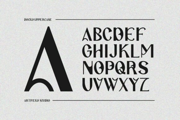 Docko Font - Preview 1