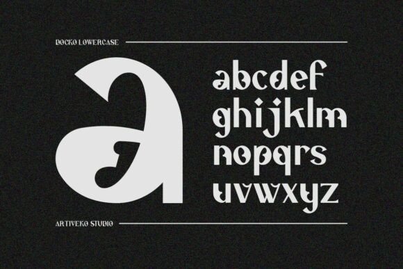 Docko Font - Preview 2