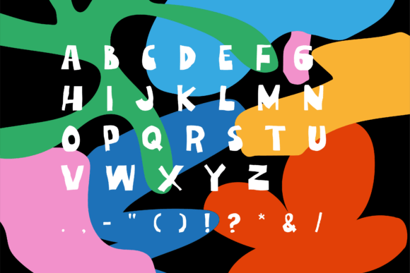 Floral Handdrawing Font - Preview 1