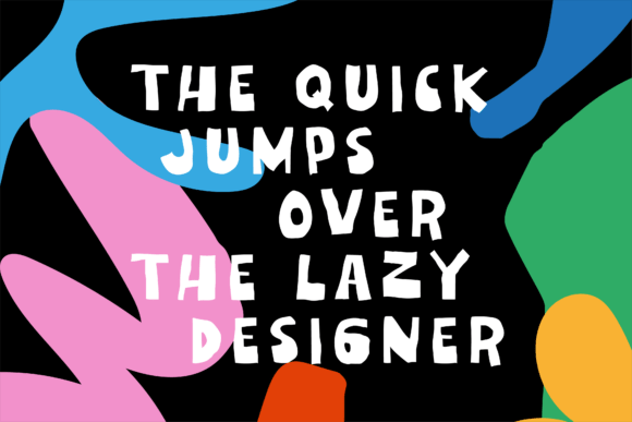 Floral Handdrawing Font - Preview 2