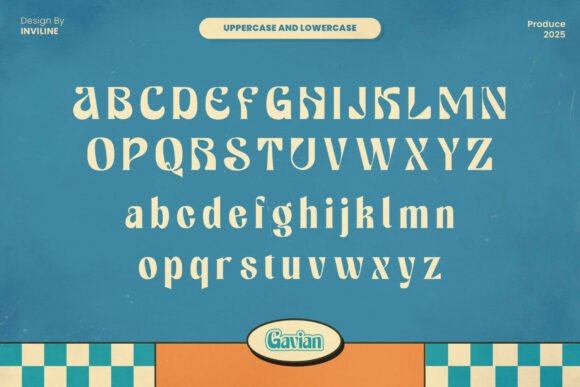 Gavian Regular Font - Preview 1