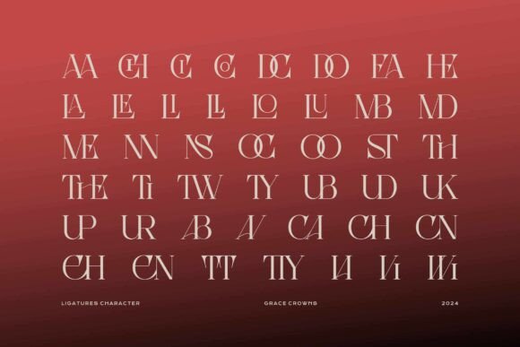Grace Crowns Font - Preview 3