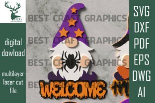 Halloween Gnomes SVG Bundle Set · Creative Fabrica
