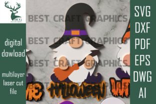 Halloween Gnomes SVG Bundle Set · Creative Fabrica