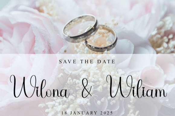 Happy Wedding Font - Preview 1