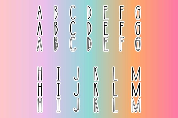 Homework Font - Preview 1