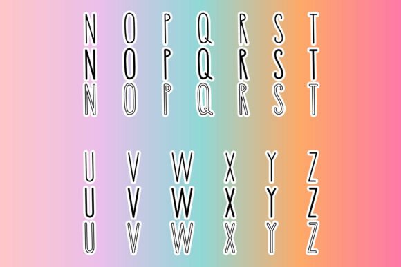 Homework Font - Preview 2