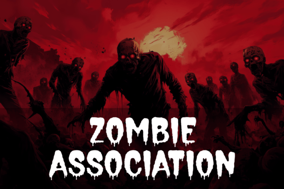 Hunting Zombies Font PNG with transparent background - Preview 1