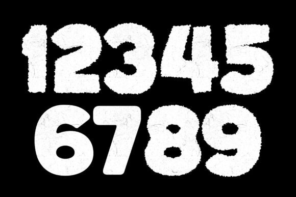 Inkriot Regular Font PNG with transparent background - Preview 6