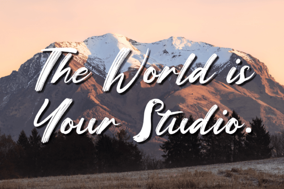 Lumra Font PNG with transparent background - Preview 2
