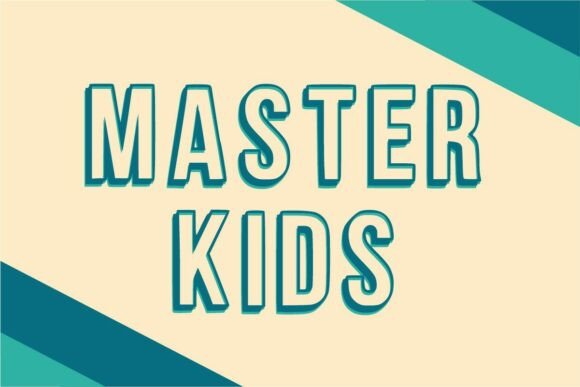 Mastercute Regular Font PNG with transparent background - Preview 1