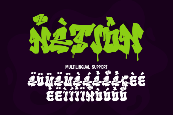 Melttrax Regular Font PNG with transparent background - Preview 5