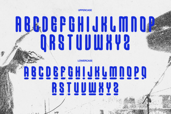 Monostrike Regular Font PNG with transparent background - Preview 3