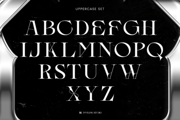 Noctisvain Regular Font PNG with transparent background - Preview 4