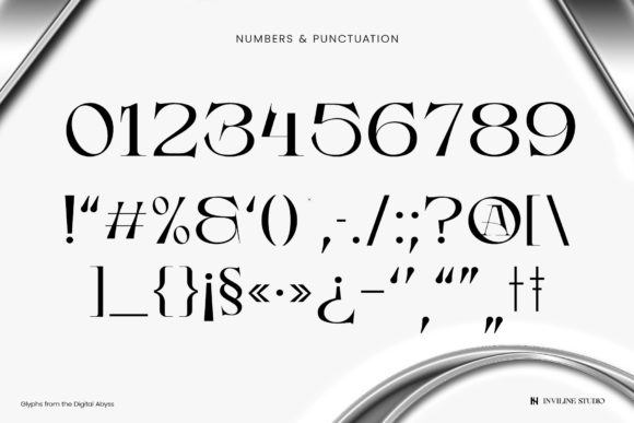 Noctisvain Regular Font PNG with transparent background - Preview 5