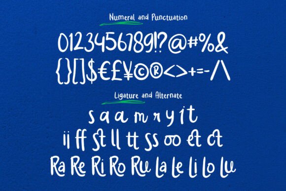 Raelina Regular Font PNG with transparent background - Preview 2
