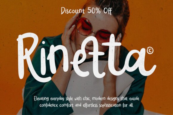 Raelina Regular Font PNG with transparent background - Preview 3