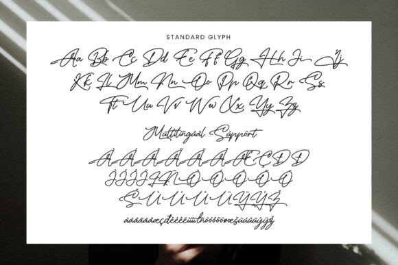 Rizaldi Regular Font PNG with transparent background - Preview 3