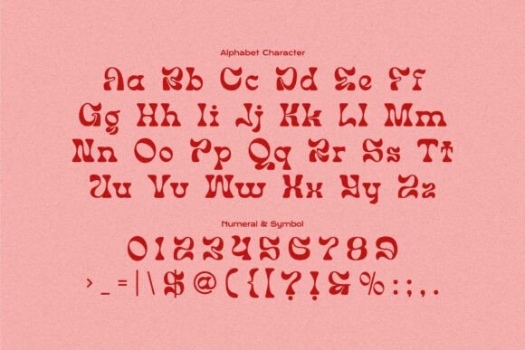 Rumei House Font PNG with transparent background - Preview 4