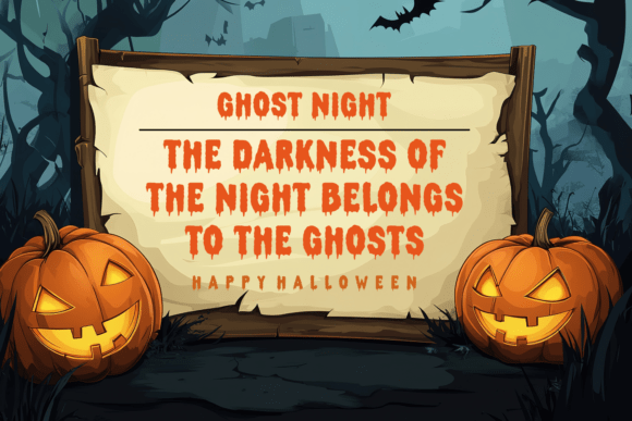 Scary Demon Font PNG with transparent background - Preview 4