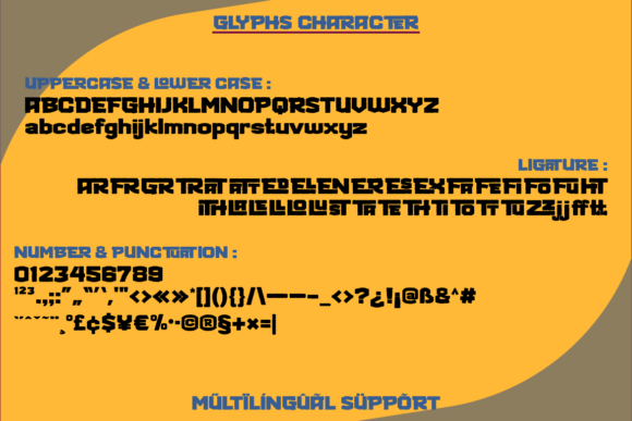 Battues Font PNG with transparent background - Preview 5