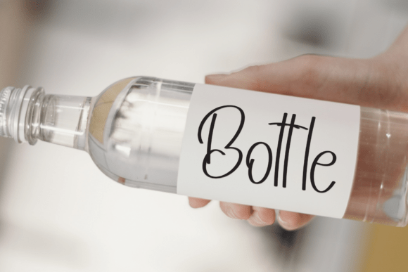 Ballpoint Calligraphy Font PNG with transparent background - Preview 3